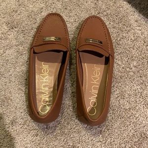 Brown Calvin Klein Loafers